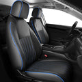 Seat Covers for Honda Civic Sedan LX 2016 2017 2018 2019 2020 2021, Faux by FEINEPRO
