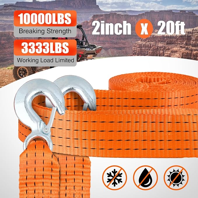Nilight Tow Strap Heavy Duty - Image 5