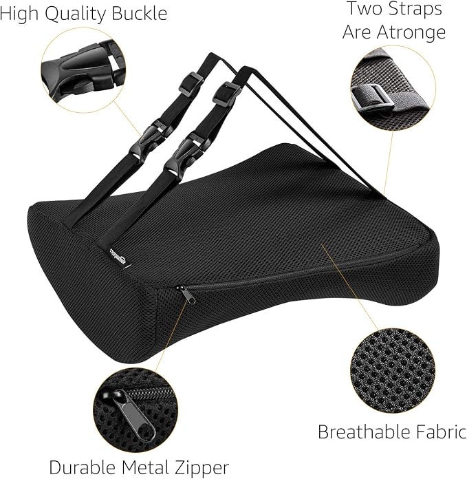 Amazon Basics Rectangular Comfortable Back Support Cushion - Image 3