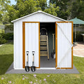 4x6 FT Outdoor Metal Storage Sheds by Favfurish