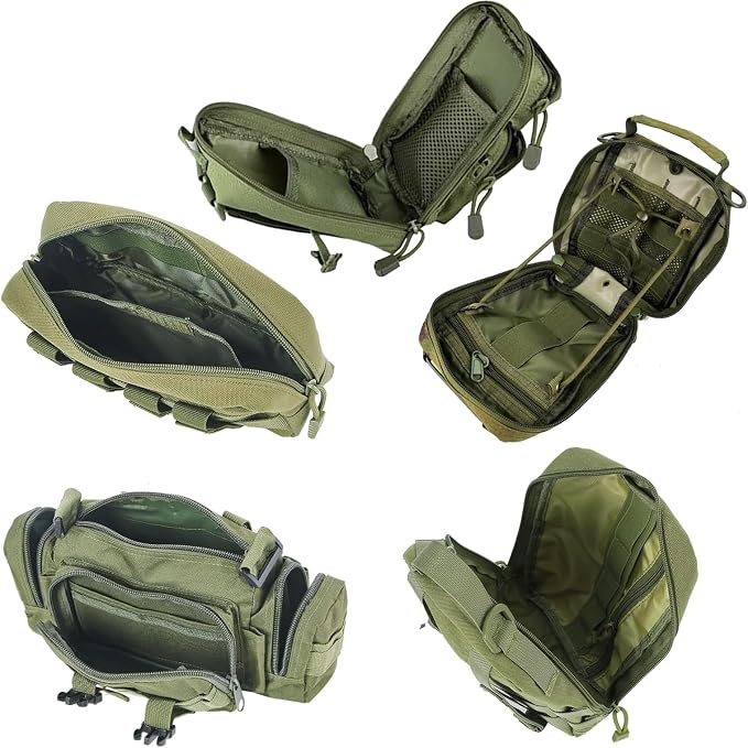 Universal Tactical Seat ​Back Organizer Vehicle Molle Panel Organizer Storage - Image 6