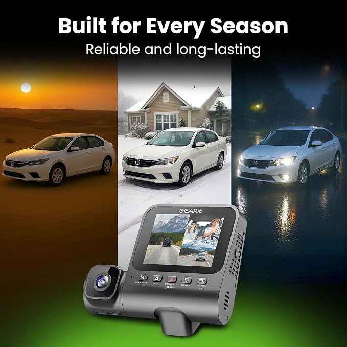 GEARit 3-Channel Dash Cam - Image 7
