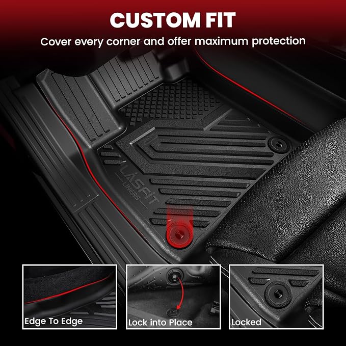 LASFIT Floor Mats & Backseat Cargo Mat - Image 4