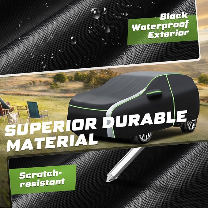 Mixsuper Liner Car Cover for Nissan Rogue 2008-2026, 7 Layers Waterproof All - Image 5