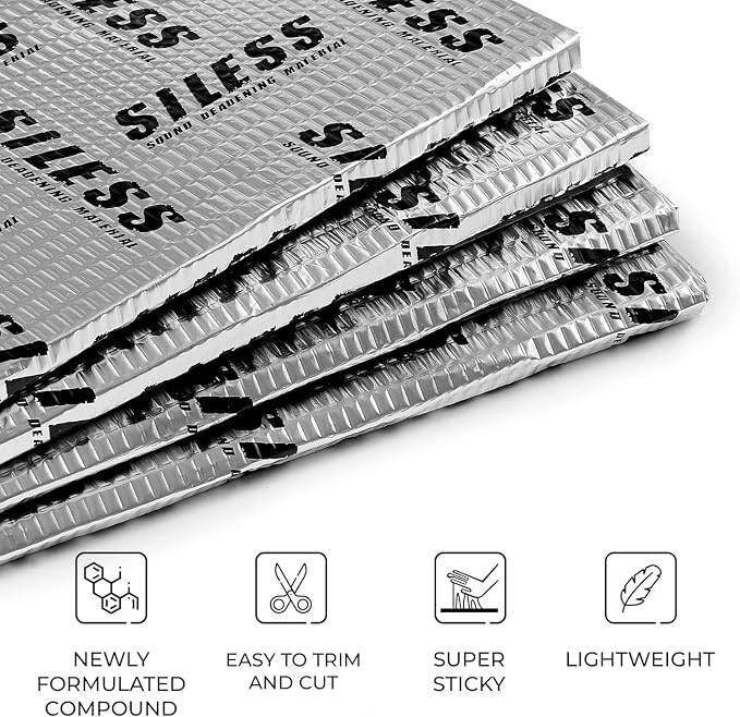 Siless 80 mil Car Sound Deadening mat - Image 4