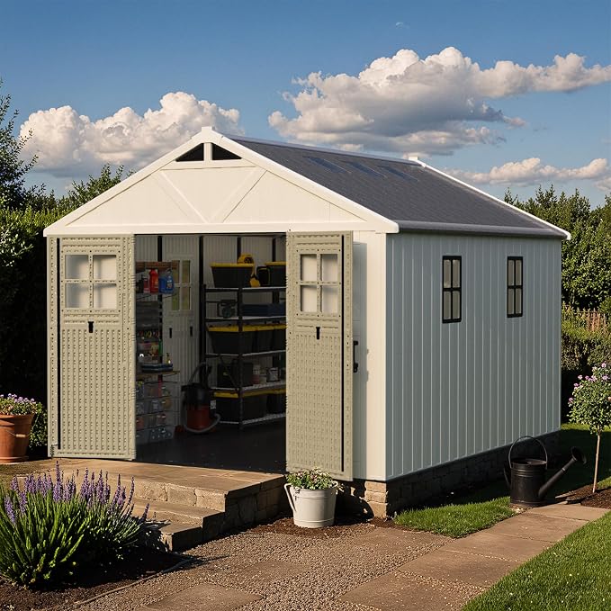 Patiowell 10x12 FT Outdoor Storage Shed - Image 7