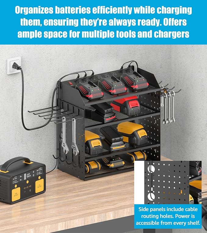 CCCEI Modular Desk Power Tools Organizer - Image 5