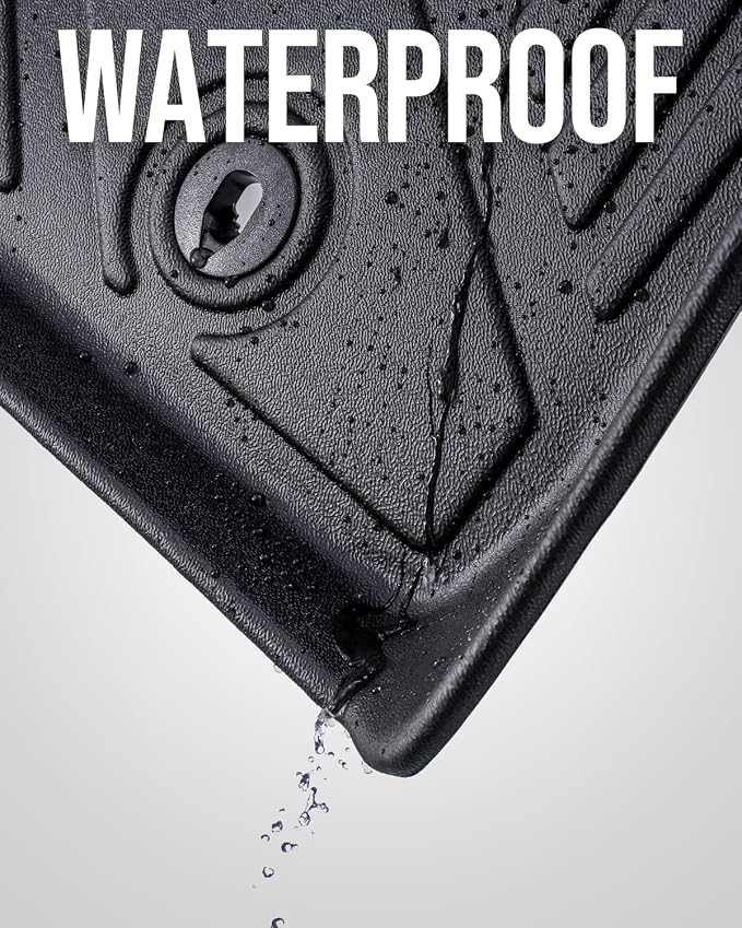 Floor Mats Full Set for Dodge Durango 2011-2015 7 Seats, All Weather Floor Mats - Image 8