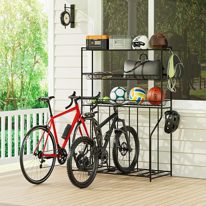4 Bike Stand, Bike Rack Garage - Image 9