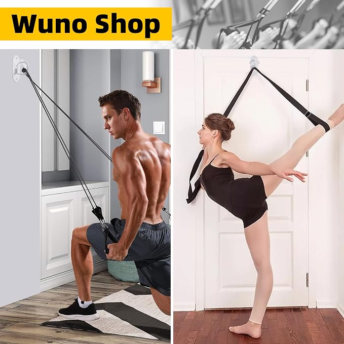 Resistance Band Wall Anchors System, Wall Mount Workout Anchors - Image 7