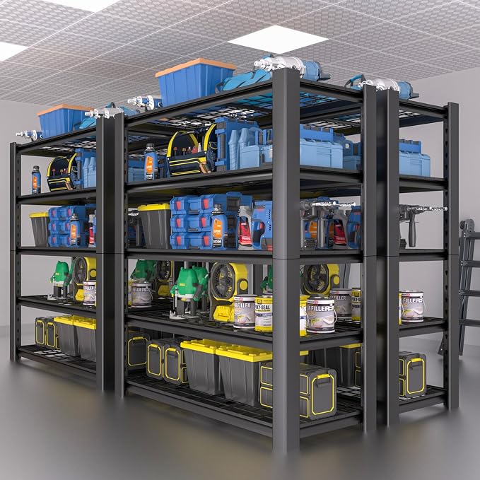 5-Tier Heavy Duty Garage Shelving Unit - Image 2