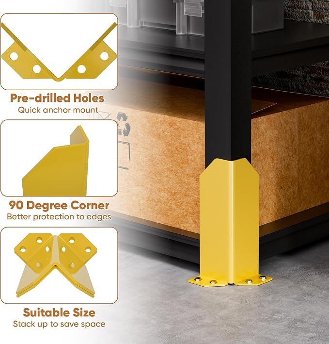 Nisorpa Pallet Rack Post Protectors - Image 6
