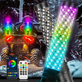 DREAMIZER 2PCS 1FT Fat Spiral Led Whip Lights by DREAMIZER