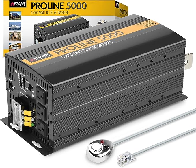 Wagan EL3744 12V 5000 Watt Power Inverter by WAGAN