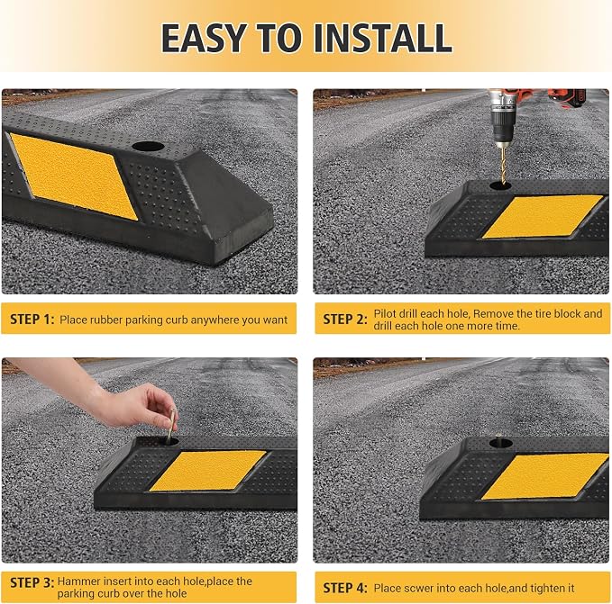 Heavy-Duty Rubber Parking Curb1 - Image 5