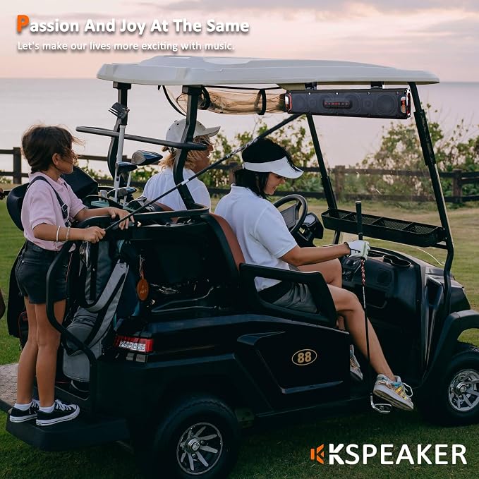 UTV Sound Bar ATV Sound Bar Golf Cart Soundbar UTV Speakers ATV Speaker - Image 4