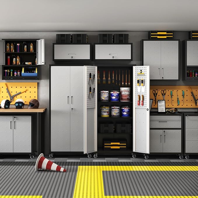 Metal Garage Storage Cabinet - Image 2