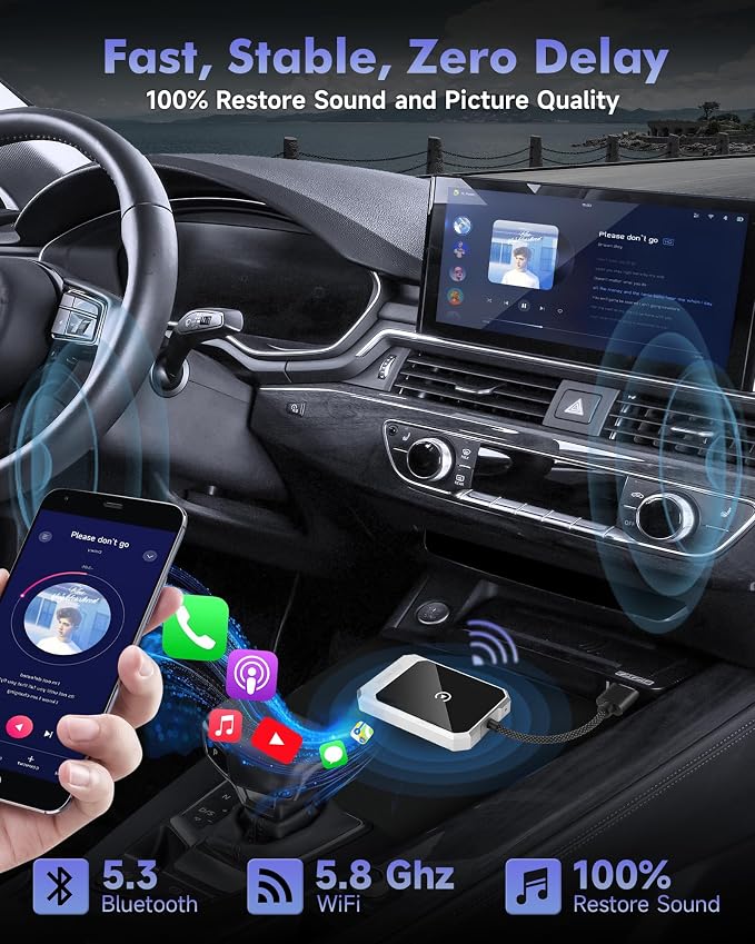 Wireless CarPlay Adapter for iPhone - Image 2