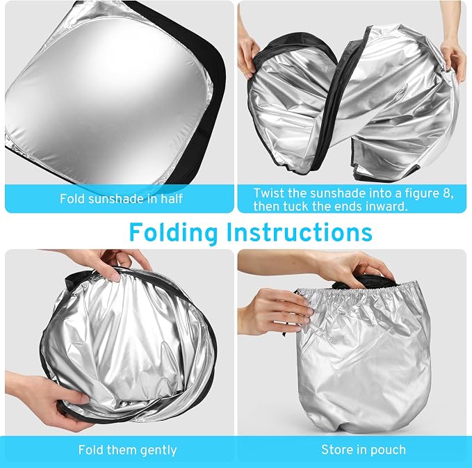 Car Windshield Sun Shade Sunshade Compatible - Image 8