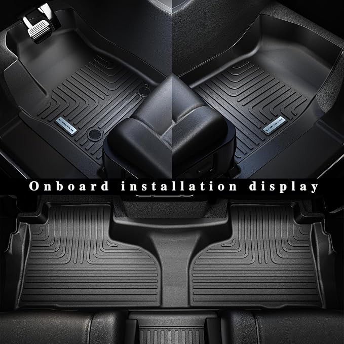 Floor Mats for 2021-2024 2025 Chevrolet Suburban 7 Seats（not fit 8 Seats）/ GMC - Image 5