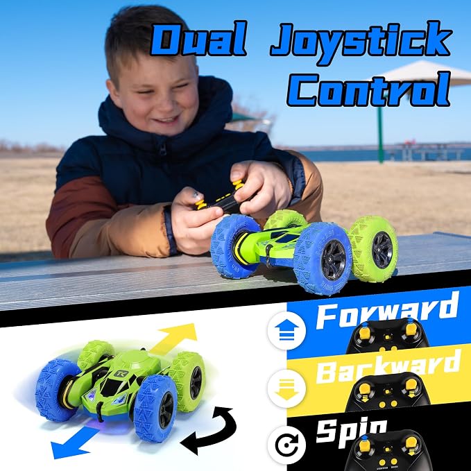 Threeking RC Stunt Car Remote Control Cars - Image 7