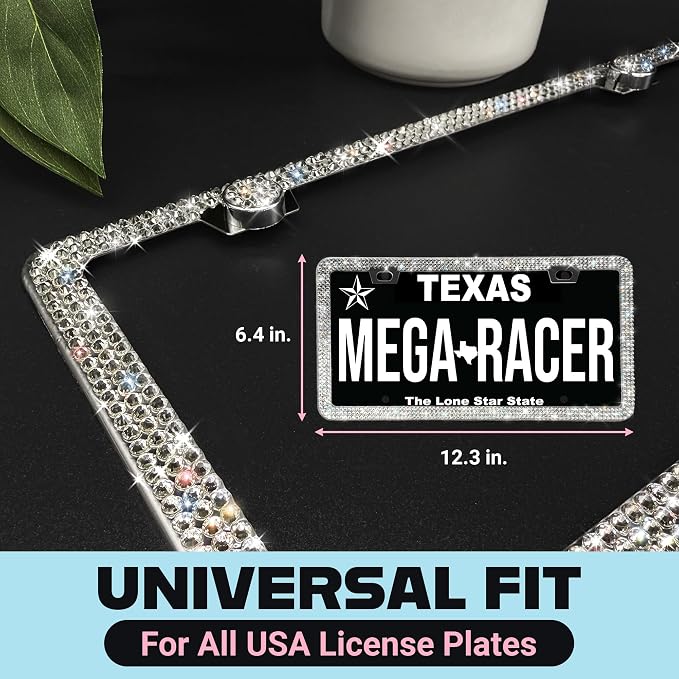 Dazzling Bling License Plate Frames - Image 2