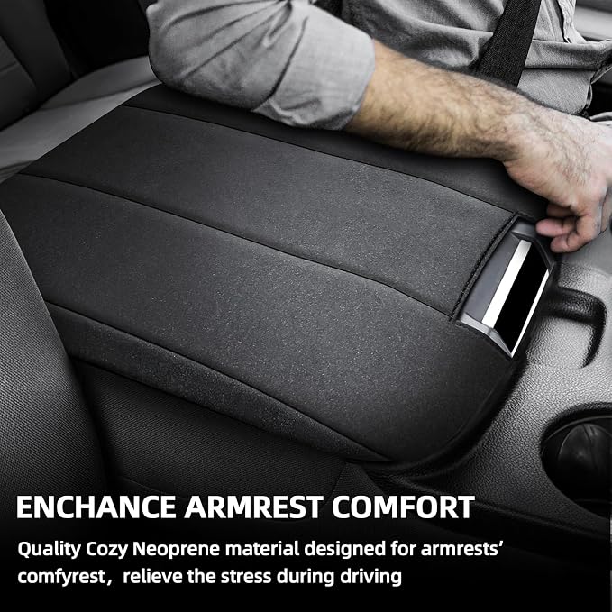 Center Console Cover Fit for 2013-2018 Dodge Ram 1500 & 2013-2023 Ram - Image 3