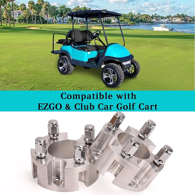 10L0L Golf Cart Wheel Spacers Adapters 2 Inch - Image 6