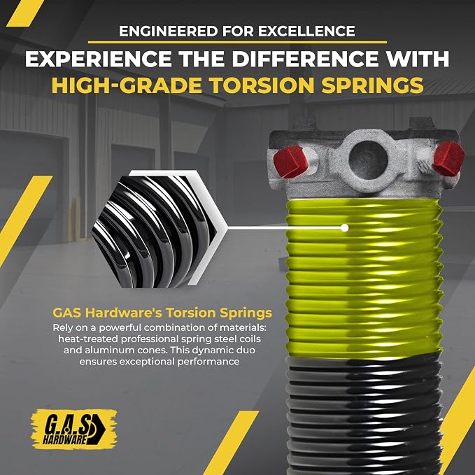 Garage Door Torsion Spring 207x2x25 Torsion Springs - Image 6