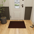 Ottomanson Rugs for Entryway 2'3" x 3' Non Slip Solid Small Area Rugs Durable by Ottomanson