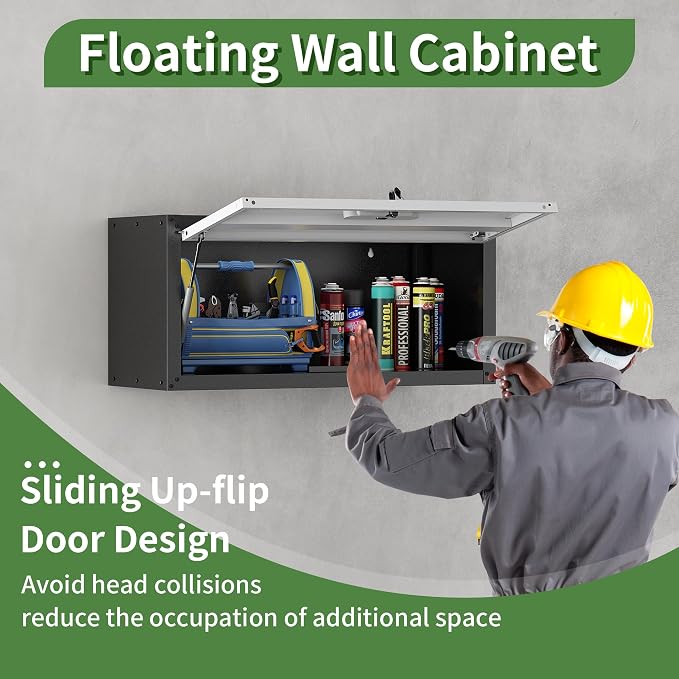 Garage Wall Cabinet, Metal Wall Cabinet - Image 5