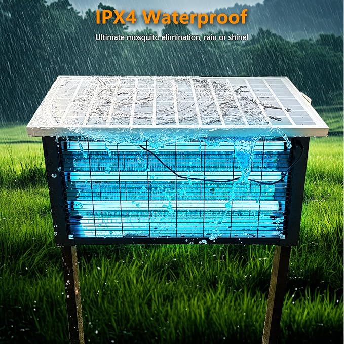 Powerful Super Large Solar Bug Zapper Outdoor - Image 4