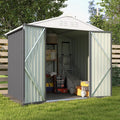 Patiowell 8x6 FT Outdoor Storage Shed, Garden Storage Shed by Patiowell