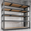 48"W Garage Shelving, 2650LBS Storage Shelves heavy duty, 5 Tier Metal Shelving by Unknown