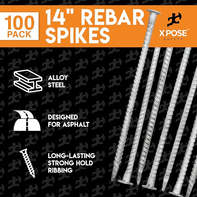 Heavy Duty Rebar Stakes 14" - Image 2