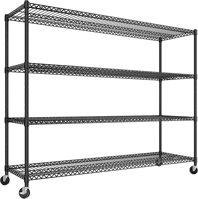 REIBII 60''W Storage Shelves 2399LBS Garage Shelving Heavy Duty by REIBII