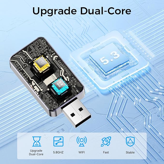 Wireless CarPlay Adapter for iPhone, for Apple CarPlay Wireless Adapter Android - Image 8