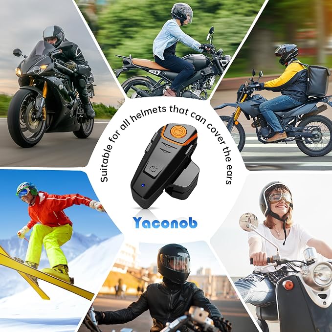 Helmet Bluetooth Headset Bt-S2ns, 1000m Helmet Communication System, Connect Up - Image 6