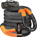 Kinetic Recovery Tow Rope: 1.25" x 30ft 54000LBS Snatch Strap Heavy Duty by HOKINETY
