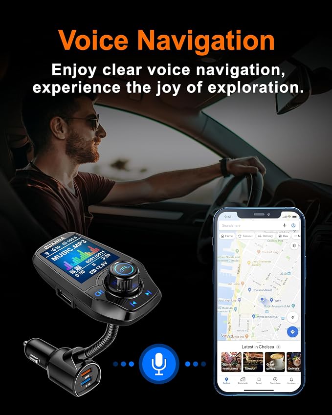 Upgraded Bluetooth FM Transmitter - Image 7