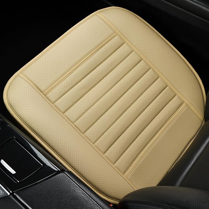 1pc Edge Wrapping Comfortable Car Front Seat Cover Cushion Pad Mat Protector - Image 2