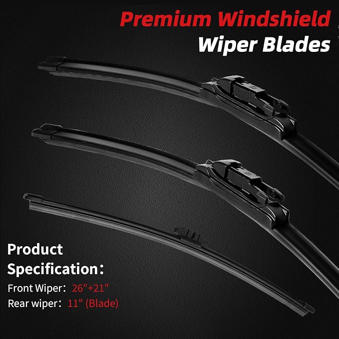 OTUAYAUTO Premium Windshield Wiper Blades - Image 2