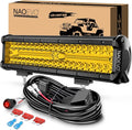 NAOEVO 12 Inch LED Light Bar, 300W 30000LM LED Offroad/Driving/Fog Lights by NAOEVO