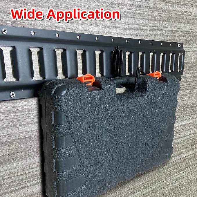 12PCS E Track J Hooks Heavy Duty E Track X Track Steel Hanger, Spring Fitting E - Image 6