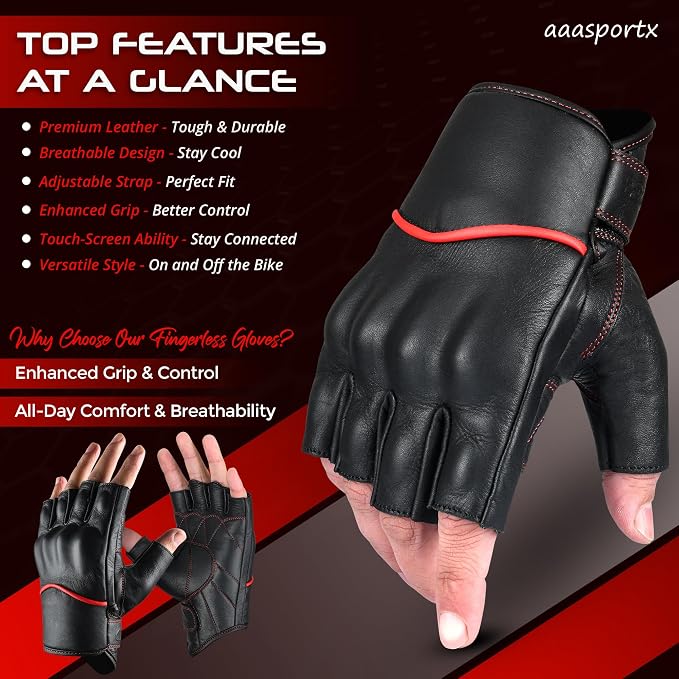 aasportx Motorcycle Gloves - Image 2