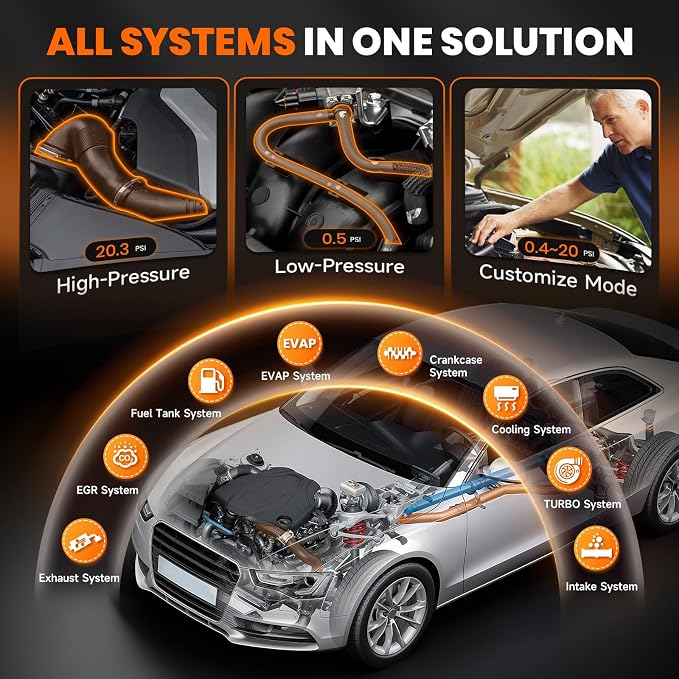 ANCEL L5000 Automotive Smoke Machine Leak Detector - Image 2