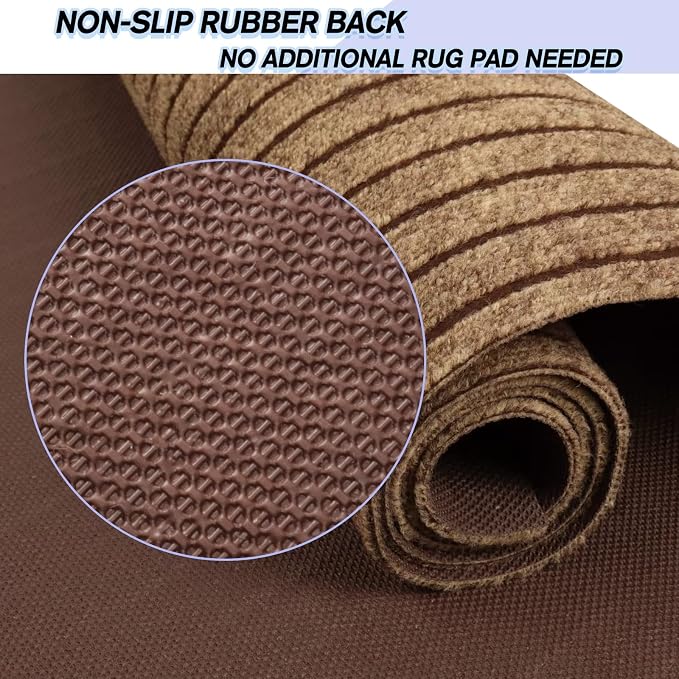 Custom Size Backed Non-Slip Area Rugs Runner, Easy Clean, Waterproof Runner Rugs - Image 4