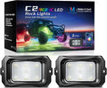 MICTUNING C2 Max RGB+IC Chasing Color LED Rock Lights by MICTUNINGINC
