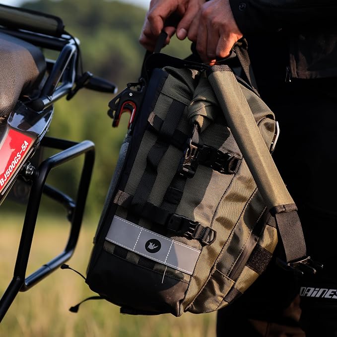 Rhinowalk Motorcycle Saddlebags Waterproof 20-25L Motorcycle Side bag Motorbike - Image 7