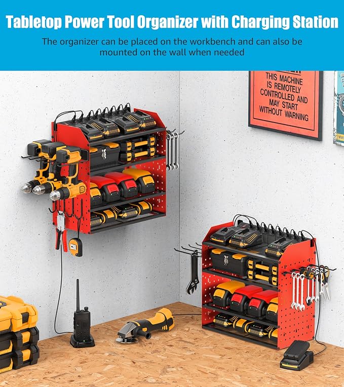 CCCEI Modular Desk Power Tools Organizer - Image 2